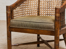 Load image into Gallery viewer, 1970’s Wicker Back Barrel Chair
