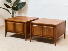Load image into Gallery viewer, Century Furniture Rattan Square End Table
