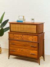 Load image into Gallery viewer, Kent Coffey Highboy Dresser
