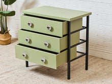 Load image into Gallery viewer, 3 Drawer Pistachio Lowboy
