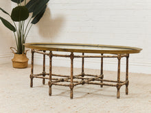 Load image into Gallery viewer, Baker Oval Mid Century Coffee Table
