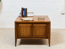 Load image into Gallery viewer, Century Furniture Rattan Square End Table
