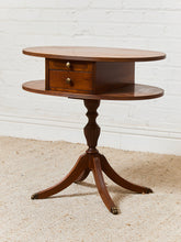 Load image into Gallery viewer, Georgian Antique Pedestal Occasional Table

