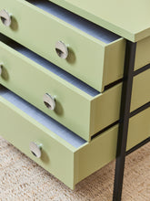 Load image into Gallery viewer, 3 Drawer Pistachio Lowboy
