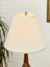 Load image into Gallery viewer, Pair of 1960s Sculptural Brass and Enamel Table Lamps
