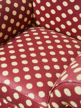 Load image into Gallery viewer, Curved Sculptural Polkadot Art Sculpture Chair
