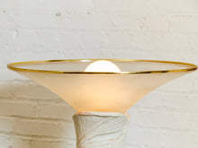 Load image into Gallery viewer, 1980&#39;s Art Deco Revival Hollywood Regency Palm Beach Modern Plaster Torchiere
