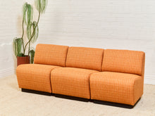 Load image into Gallery viewer, Tappo Modular Sofa by John Mascheroni for Vecta in Orange Tweed
