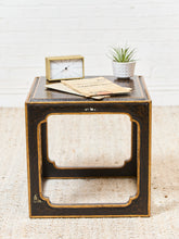 Load image into Gallery viewer, Wood Hollywood Regency Vintage End Table

