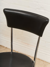 Load image into Gallery viewer, 4 Arper Italy Leather Counter Stools
