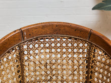 Load image into Gallery viewer, 1970’s Wicker Back Barrel Chair
