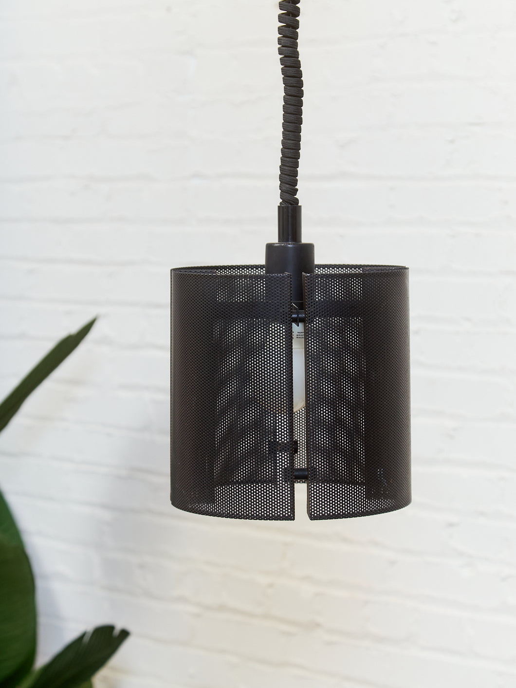 Black Industrial Hanging Lamp