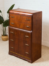 Load image into Gallery viewer, Art Deco Highboy with Ornate Hardware
