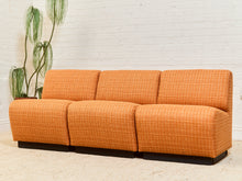 Load image into Gallery viewer, Tappo Modular Sofa by John Mascheroni for Vecta in Orange Tweed
