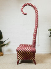 Load image into Gallery viewer, Curved Sculptural Polkadot Art Sculpture Chair
