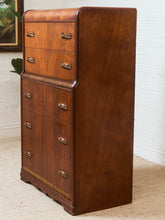 Load image into Gallery viewer, Art Deco Highboy with Ornate Hardware

