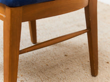 Load image into Gallery viewer, Blue Vintage Mid Century Dining Chairs

