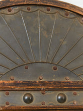 Load image into Gallery viewer, Antique Eastlake Architectural Wood Sunburst Pediment Mirror
