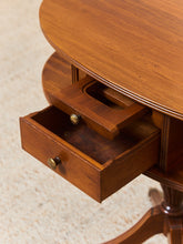 Load image into Gallery viewer, Georgian Antique Pedestal Occasional Table
