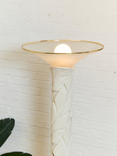 Load image into Gallery viewer, 1980&#39;s Art Deco Revival Hollywood Regency Palm Beach Modern Plaster Torchiere
