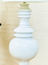 Load image into Gallery viewer, White Sculptural Floor Lamp
