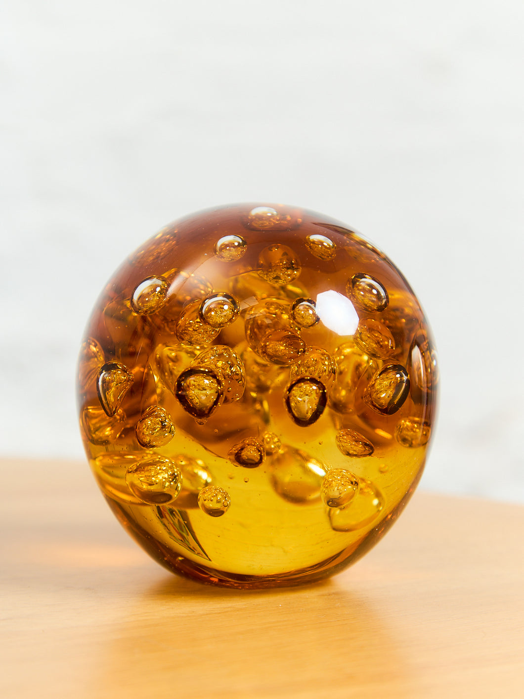 Amber Murano Art Glass