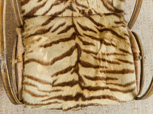 Load image into Gallery viewer, Antique 1800’s RW Winfield Tiger Fur Rocking Chair
