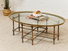 Load image into Gallery viewer, Baker Oval Mid Century Coffee Table
