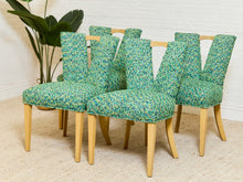 Load image into Gallery viewer, Rare Paul Frankl Original 1950’s Chairs in new upholstery
