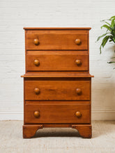 Load image into Gallery viewer, Maple Vintage Antique Highboy
