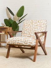 Load image into Gallery viewer, Zayden Lounge Chair in Jasper Desert
