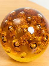 Load image into Gallery viewer, Amber Murano Art Glass

