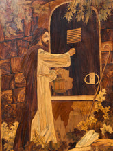 Load image into Gallery viewer, Jesus Wood Inlay Art
