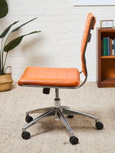 Load image into Gallery viewer, Orange Office Chair

