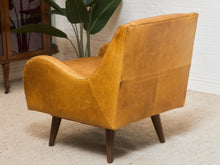 Load image into Gallery viewer, Wellington Chair in Echo Lager Leather
