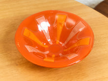 Load image into Gallery viewer, Mid century Modern Orange Higgins Bowl
