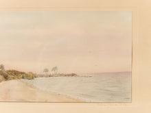 Load image into Gallery viewer, Palm Cave Watercolor, Original Antique Artwork
