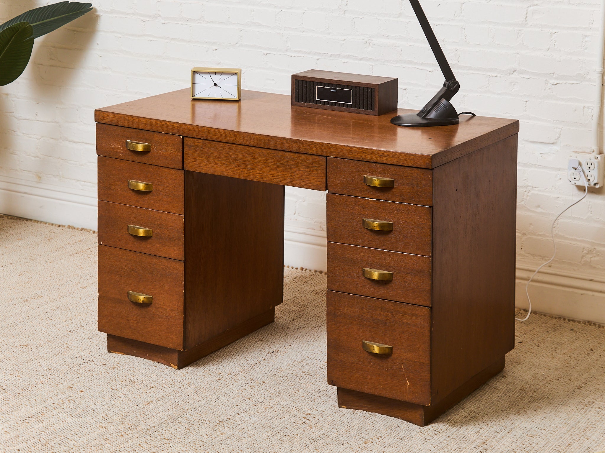 1940's Mid Century Desk – Sunbeam Vintage