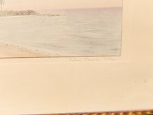 Load image into Gallery viewer, Palm Cave Watercolor, Original Antique Artwork
