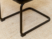 Load image into Gallery viewer, Black and Rattan Dining Chair
