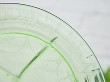 Load image into Gallery viewer, Set of Five Uranium Ballerina Divided Plates
