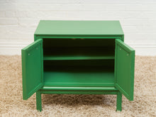 Load image into Gallery viewer, Kelly Green Vintage Mid Century Nightstands
