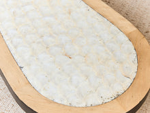 Load image into Gallery viewer, Organic Modern Sculptural Coffee Table Curved Wood Mother of Pearl Design

