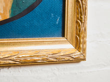 Load image into Gallery viewer, Golden Retriever Double Portrait in Gilt Frame
