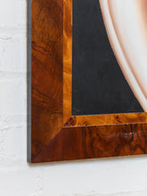 Load image into Gallery viewer, Art Deco Vintage Blonde Woman Surrealist Painting
