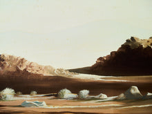Load image into Gallery viewer, Vintage Desert Scene Painting Original Art
