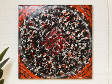 Load image into Gallery viewer, Red Geometric Acrylic Abstract Mandala Museum Painting in Red by Gerald Campbell
