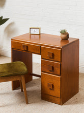 Load image into Gallery viewer, 1940's Art Deco Solid Maple Desk
