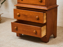 Load image into Gallery viewer, Maple Vintage Antique Highboy
