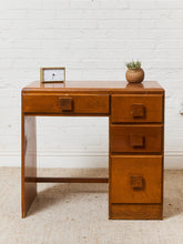 Load image into Gallery viewer, 1940's Art Deco Solid Maple Desk
